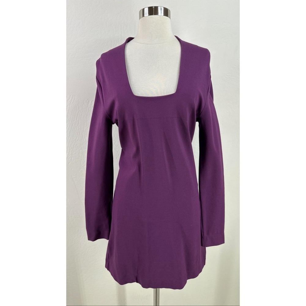 Kate Spade Saturday Square Neck Long Sleeve Knee Length Dress